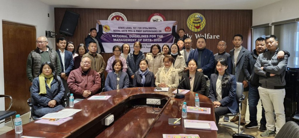 The National TB Elimination Programme held a capacity building workshop for the Management of Drug-Resistant TB and its annual review meeting from February 11-13.